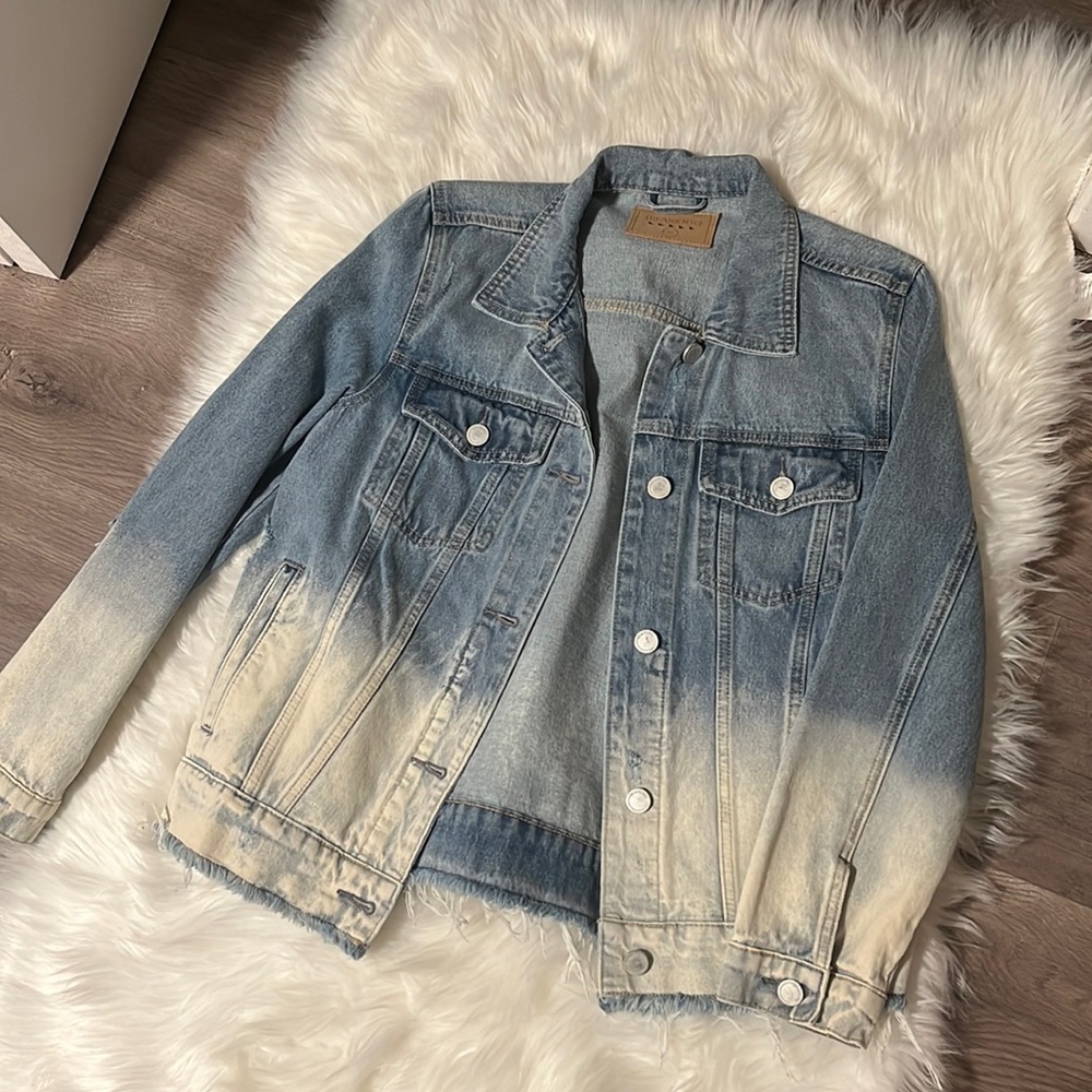 Acid wash Jean jacket